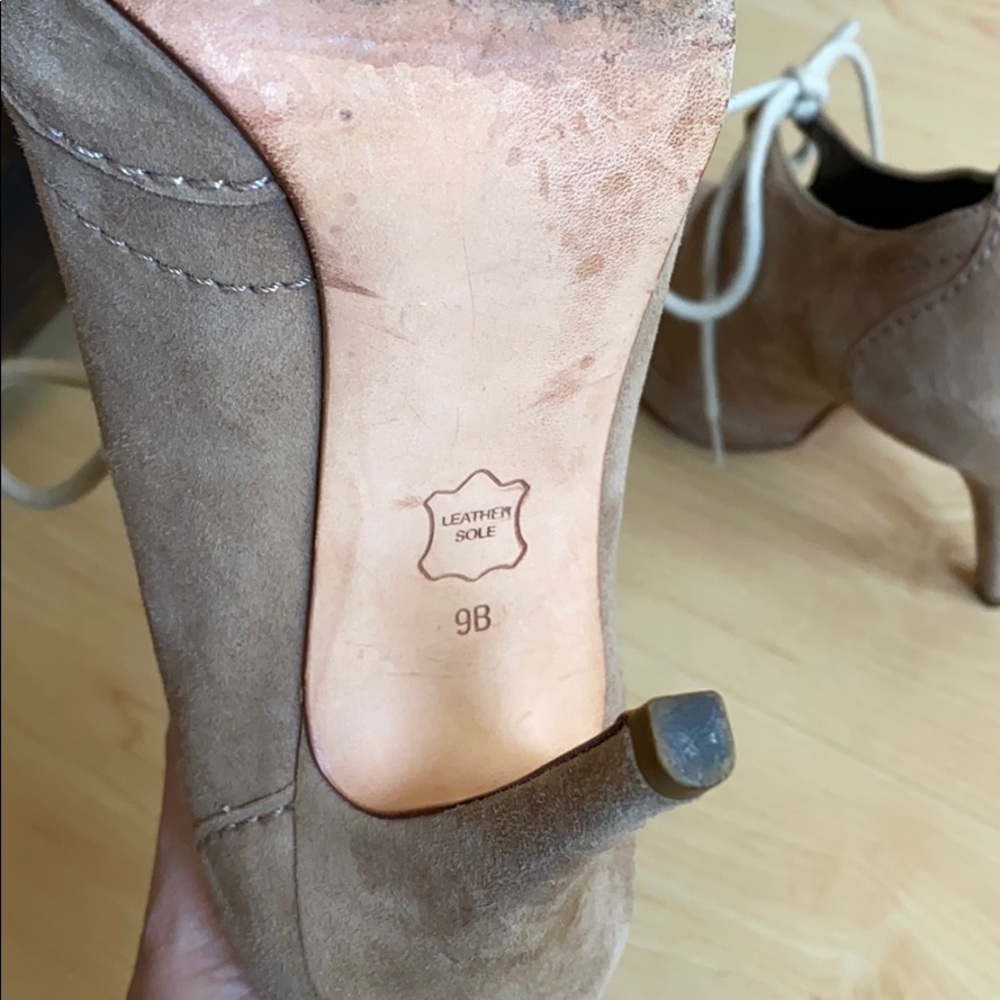 Talbots Suede Bootie Heels - Picture 4 of 4